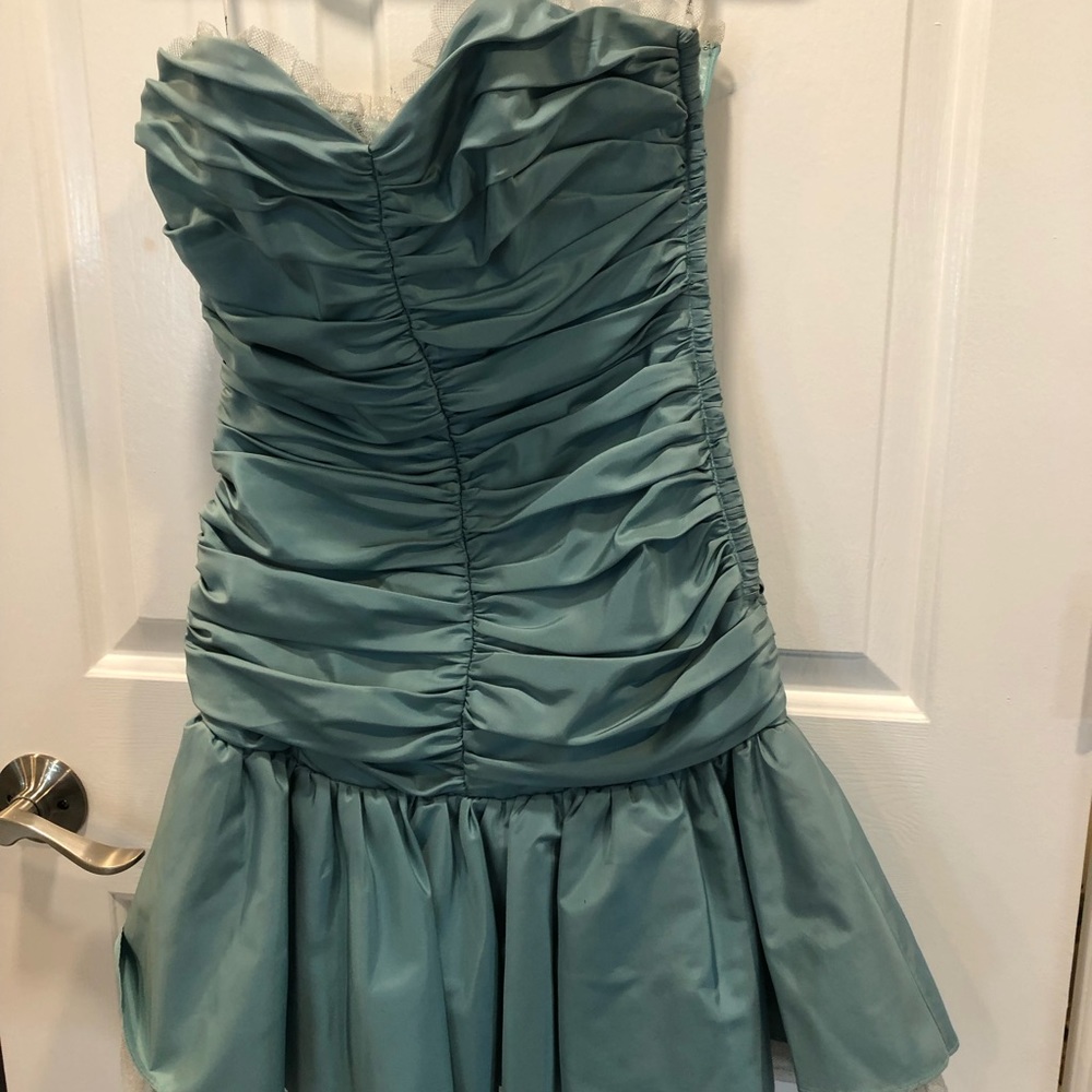 Betsey Johnson Dress; Teal; Size 6